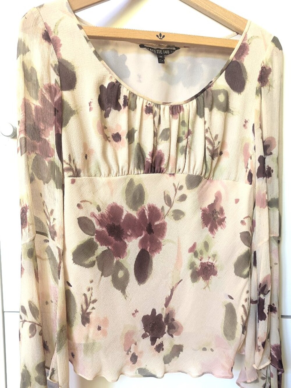 WOMEN'S LAFAYETTE 148 NEW YORK 100% SILK LINED SIZE 10 LINED EXCELLENT